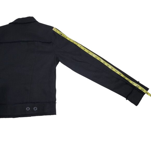 Tommy Bahama Two Palms Linen Raw Edge Jacket Womens XS Quiet Luxury Vacation NEW - Picture 11 of 16